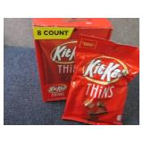 8- 3.1 oz KitKat Thins...