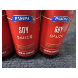 4- 10 oz Pampa Soy Sauce...