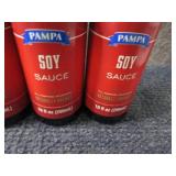 4- 10 oz Pampa Soy Sauce...