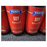 4- 10 oz Pampa Soy Sauce...