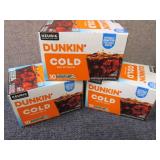 3- 10 ct Dunkin