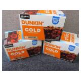 3- 10 ct Dunkin