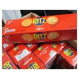 12- 3.4 oz Ritz Crackers...