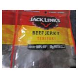 4- 3.25 oz Jack Links Teriyaki Beef...