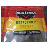 4- 3.25 oz Jack Links Teriyaki Beef...