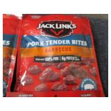 4- 3.25 oz Jack Links Barbeque Pork...
