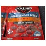 4- 3.25 oz Jack Links Barbeque Pork...