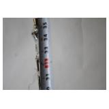 Vintage Wooden and Brass Table Lamp