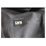 ZACK Black Duffel Bag with Shoulder Strap