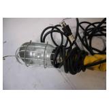 Industrial Handheld Work Light with Protective Cage