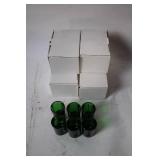 Set of 6 JÃ¤germeister Green Shot Glasses