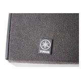 Set of 5 Yamaha Black Surround Sound Speakers