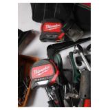 Comprehensive Tool Set with Bag Including Wrenches, Tape Measures, and More