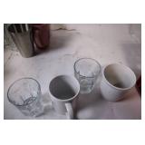 Assorted Set of 15 Mugs and Glasses