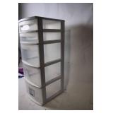 Sterilite 5-Drawer Storage Tower Organizer