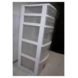 Sterilite 5-Drawer Storage Tower Organizer