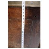 Wooden Side Table with Shelf