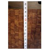 Set of 4 Folding TV Tray Tables with Woodgrain Pattern