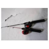 Set of 2 Zebco Duck Commander Spincast Fishing Rod and Reel Combos