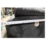 Used Gray Reclining Sofa with Built-In USB Ports