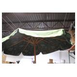 Summit Brewing Co. Outdoor Patio Umbrella with Granite Base