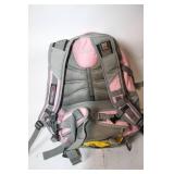 High Sierra Pink and Gray Backpack with Suspension Strap System
