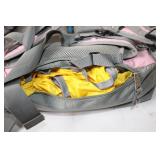 High Sierra Pink and Gray Backpack with Suspension Strap System