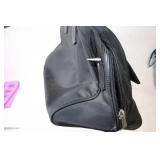 Husky Golf Black Travel Duffel Bag with Multiple Compartments