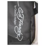 Ed Hardy Skull and Roses Messenger Bag by Christian Audigier