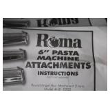 Roma 6" Pasta Machine Attachments