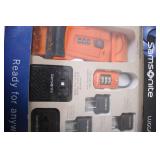 Samsonite 9-Piece Luggage Accessory Set with TSA Locks and Luggage Scale