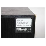Pair of Klipsch SB 1 Black Speakers - 8 Ohms Impedance