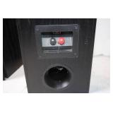 Pair of Klipsch SB 1 Black Speakers - 8 Ohms Impedance