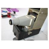 Vintage Polaroid 610 Slide Projector with Case