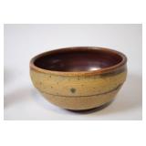 Set of 6 Handcrafted Ceramic Pottery Bowls and Jug