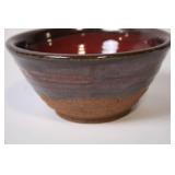 Set of 6 Handcrafted Ceramic Pottery Bowls and Jug