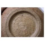 Set of 6 Handcrafted Ceramic Pottery Bowls and Jug