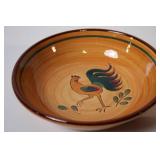 Set of 3 Pennsbury Pottery Rooster Design Bowls