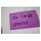 Sony PS3 Console with Controller - Untested, No Cords