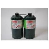 Coleman Propane Camping Gas Canisters - Set of 2