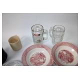 Collection of Assorted Tableware and A&W Glassware