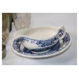 Vintage Glassware Collection with Mixed Colors and Patterns