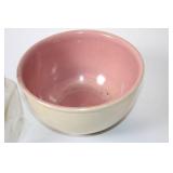 Vintage Collection: Ceramic Bowl, Glass Jar, and Roberts Numbering Machine