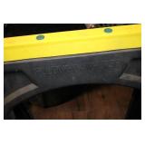 Pair of Folding Sawhorses with Yellow Top