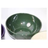 Collection of Assorted Bowls, Cups, and a Measuring Jug