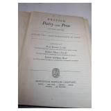 Vintage Book: British Poetry and Prose Volume Two