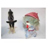 Set of 21 Vintage Animal and Character Ceramic Figurines