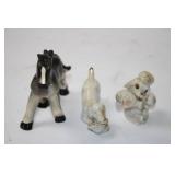 Set of 21 Vintage Animal and Character Ceramic Figurines