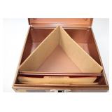 Vintage File-A-Way Check File Box with Key