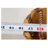 Large Woven Basket with Handle